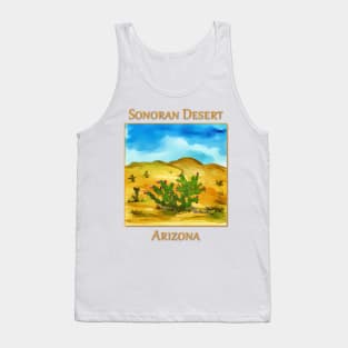 Prickly Pear Cactua as seen in the Sonoran Desert Tank Top